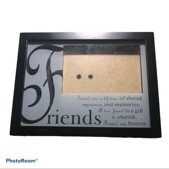 Other - Friends black picture frame 4x6